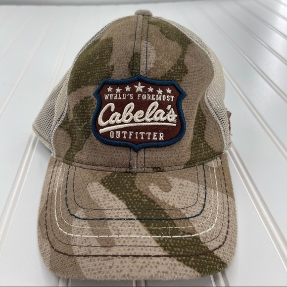 Cabela's Other - Cabela’s Camo/Mesh Hat Adjustable Fit